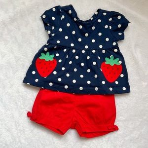 New- Carter’s Baby Girl Set